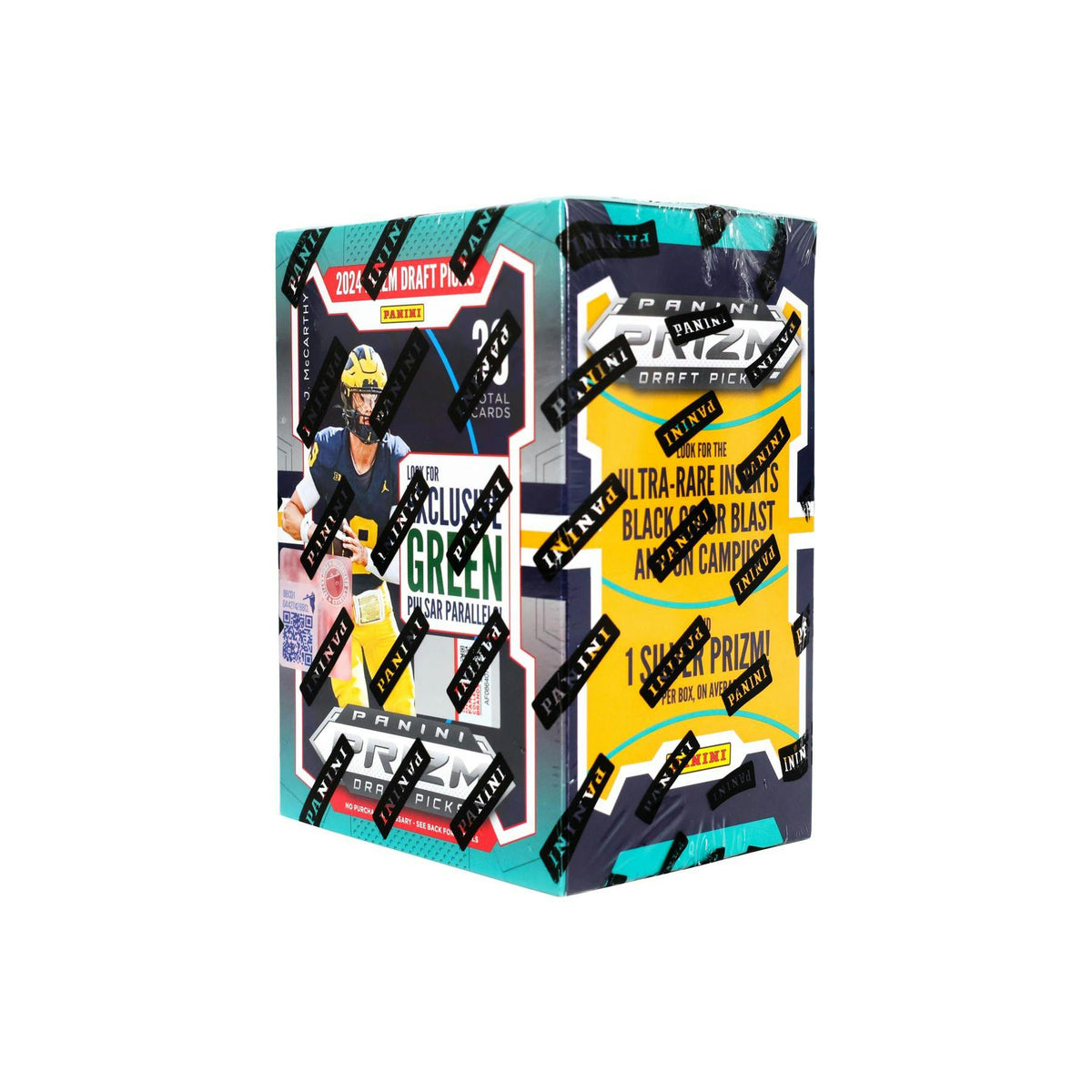 2024 Panini Prizm Draft Picks Football Blaster 20-Box Case (Green Pulsar Parallels!)