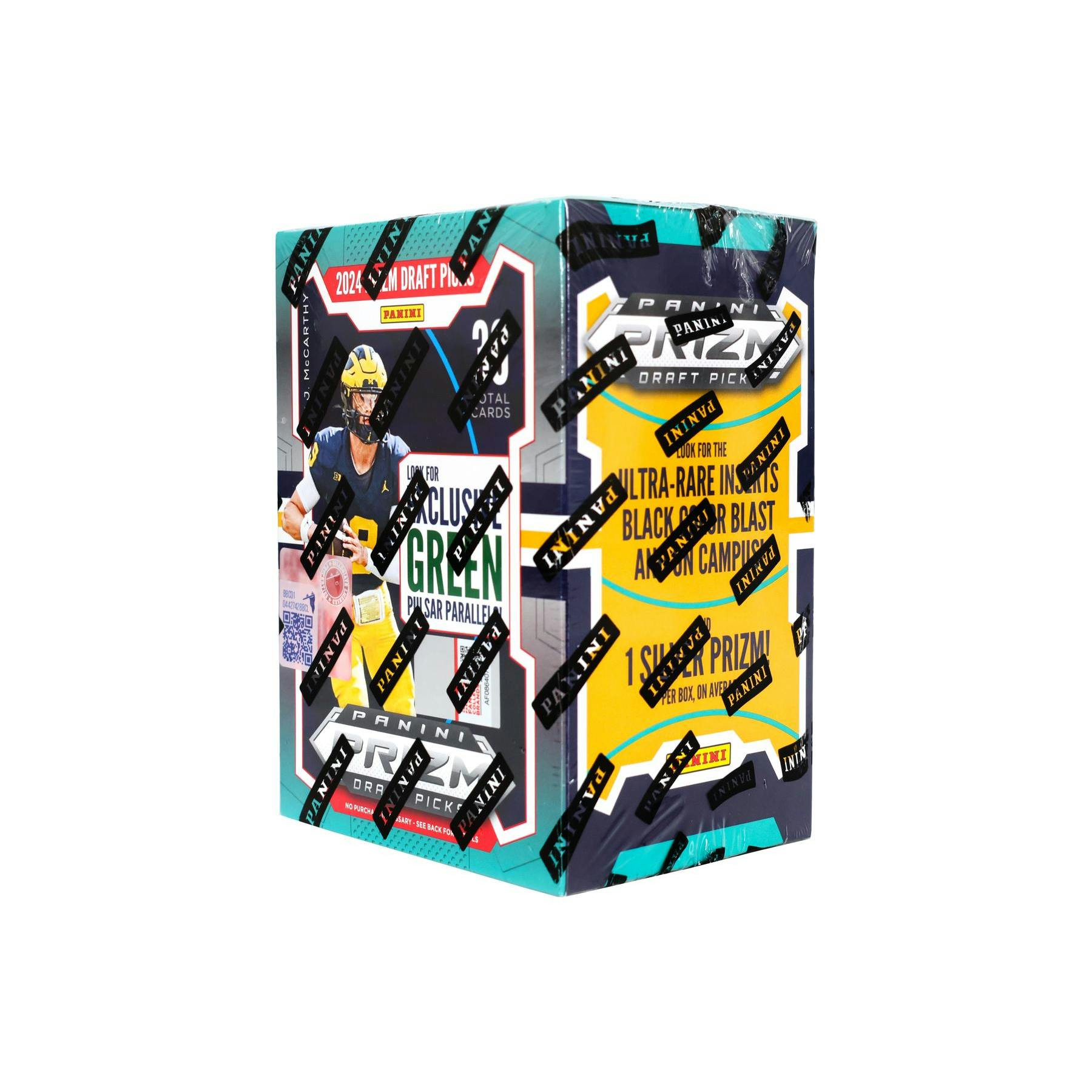 2024 Panini Prizm Draft Picks Football Blaster 20-Box Case (Green Pulsar Parallels!)