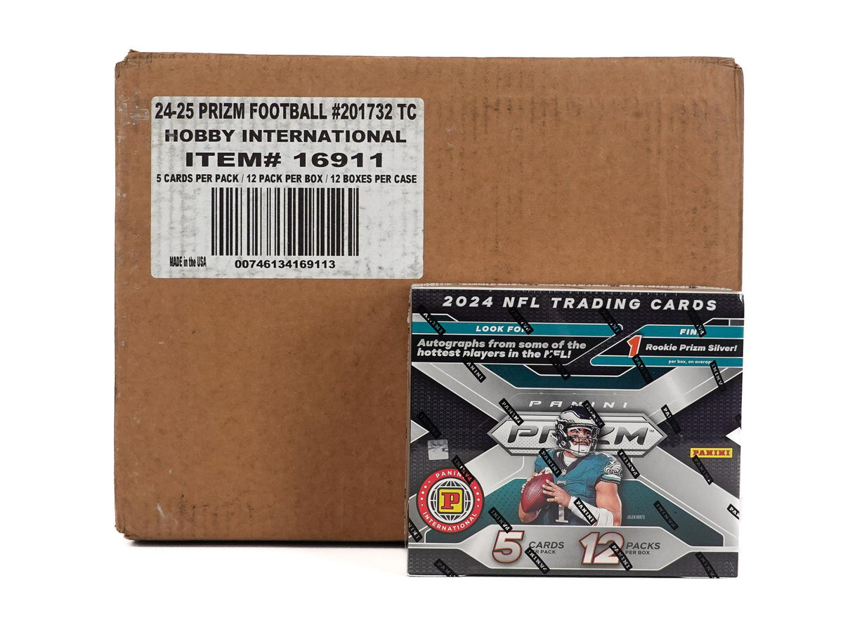 2024 Panini Prizm Football International Hobby 12-Box Case