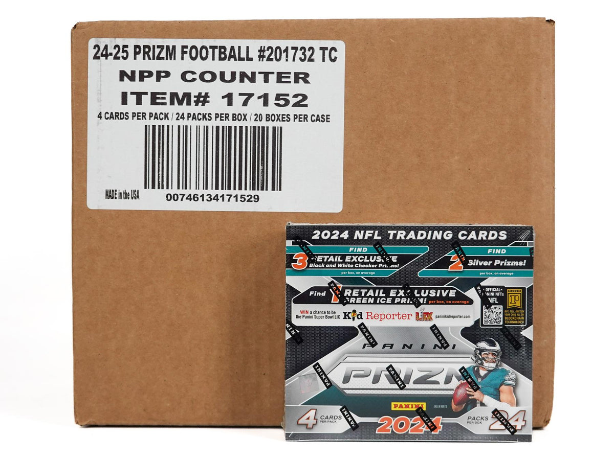 2024 Panini Prizm Football 24-Pack Retail 20-Box Case