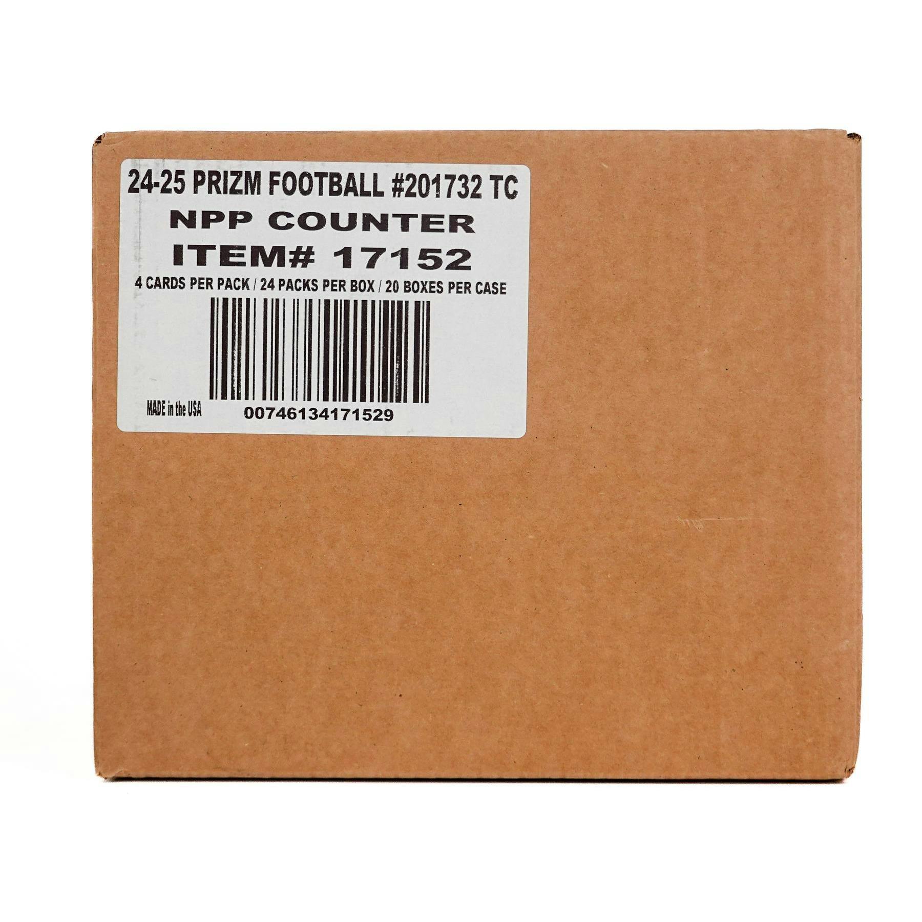 2024 Panini Prizm Football 24-Pack Retail 20-Box Case