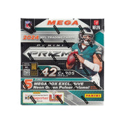 2024 Panini Prizm Football Mega Box (Neon Green Pulsar Prizms)