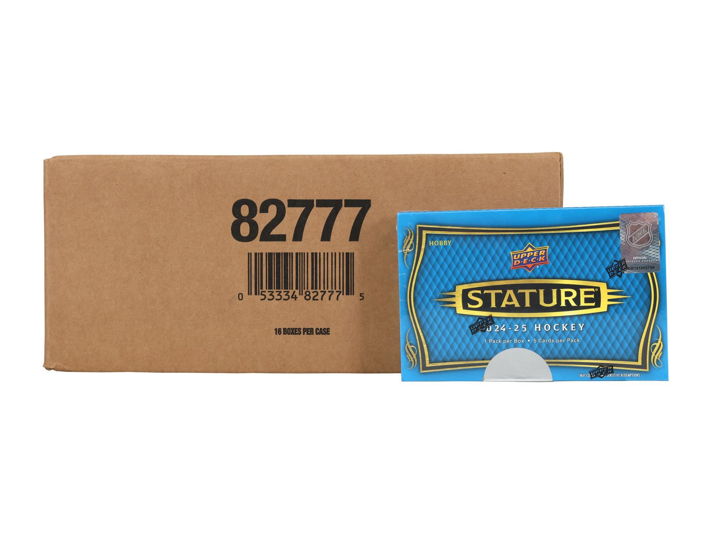 2024/25 Upper Deck Stature Hockey Hobby 16-Box Case