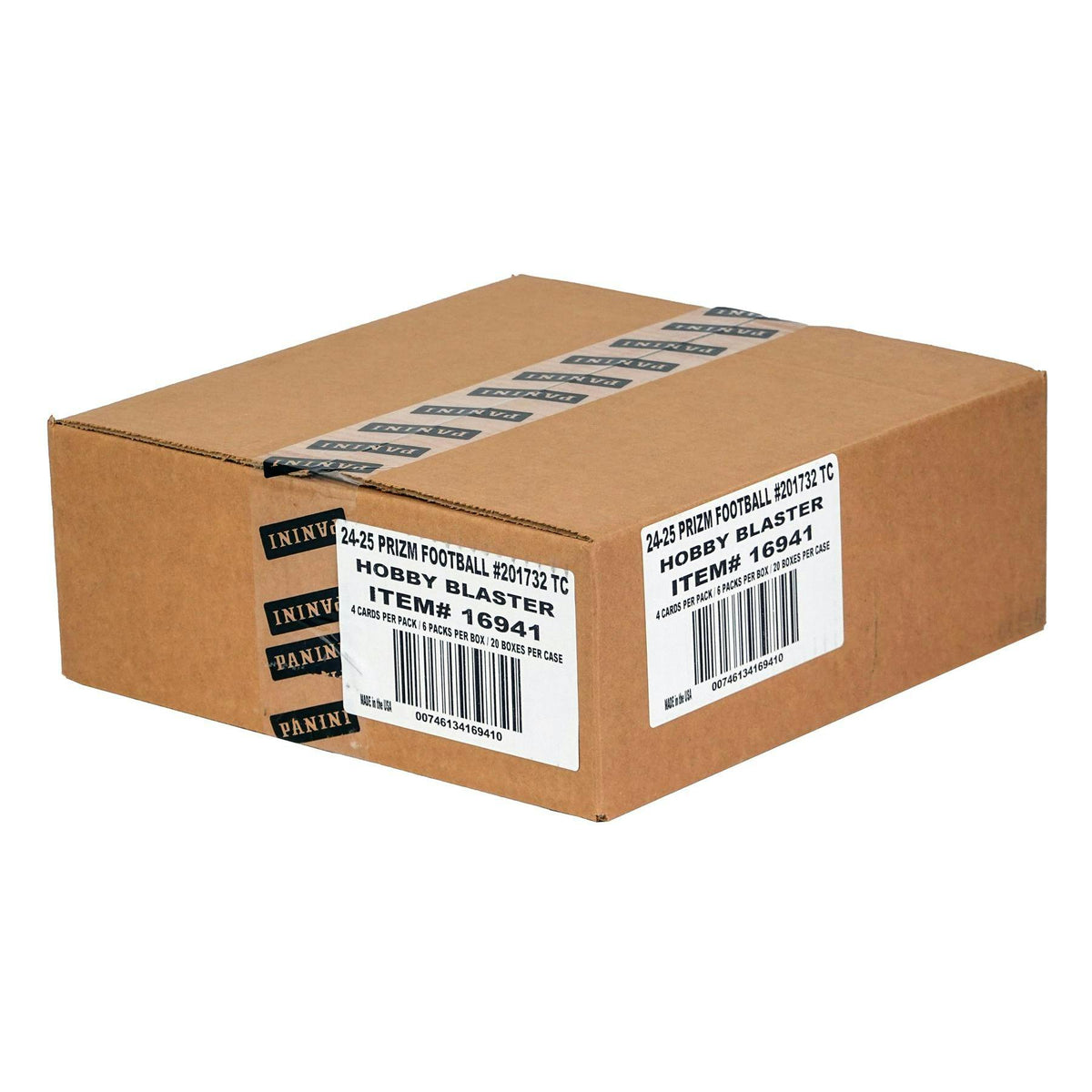 2024 Panini Prizm Football Blaster Hobby 20-Box Case (Orange Ice Prizms!)