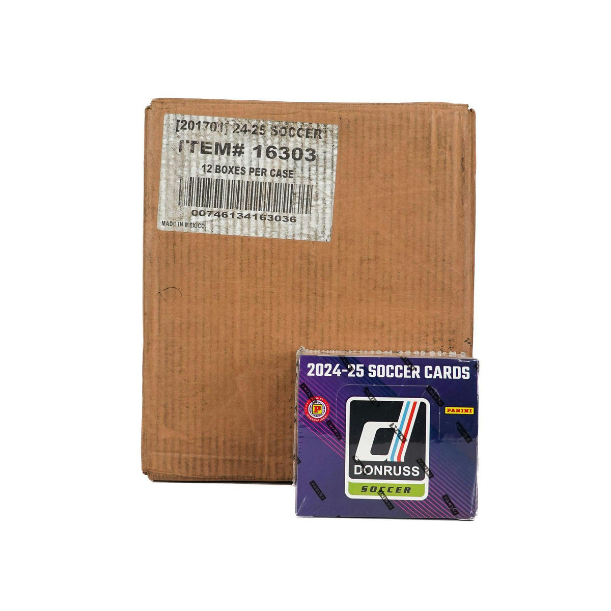 2024/25 Panini Donruss Soccer International Hobby 12-Box Case