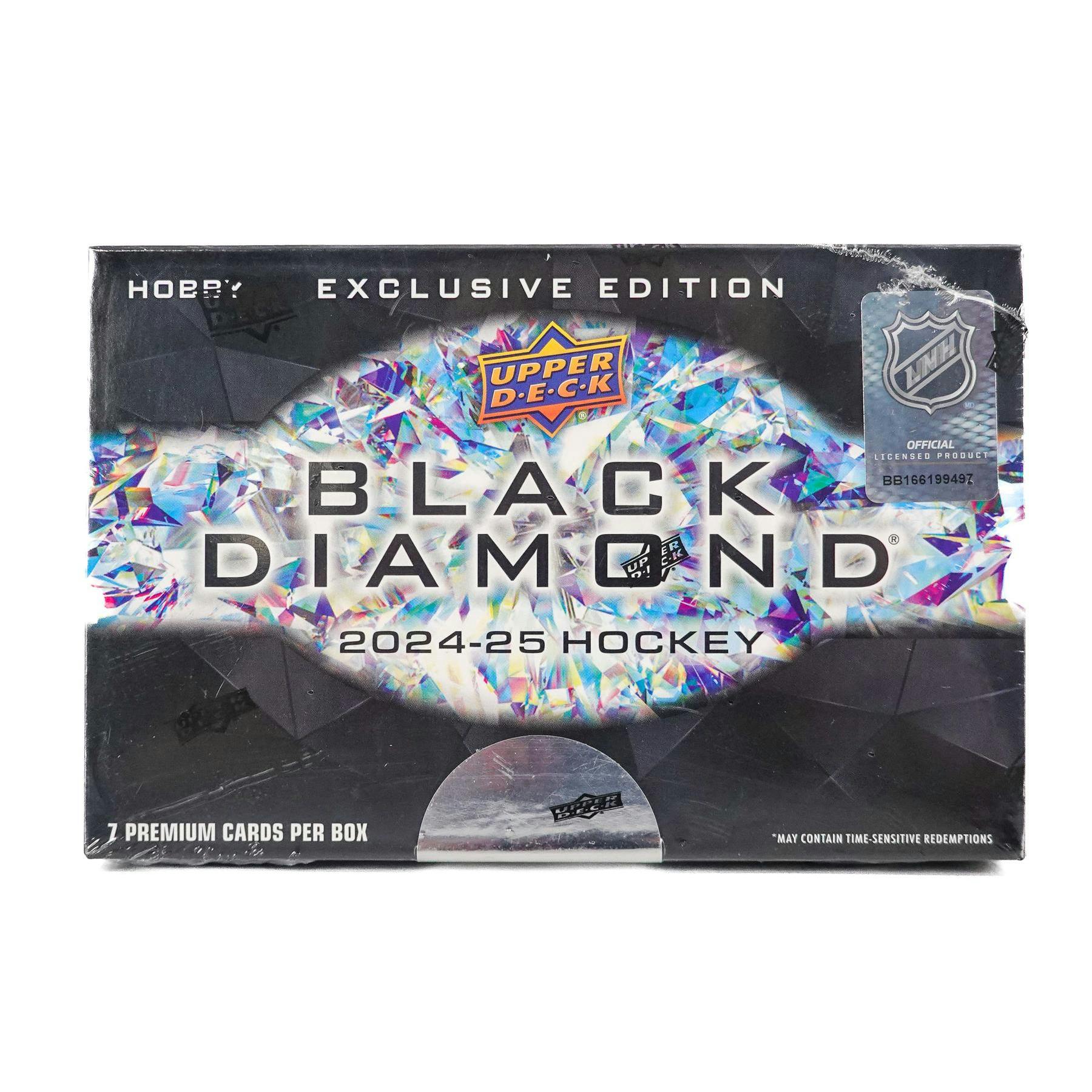 2024/25 Upper Deck Black Diamond Hockey CDD Exclusive Hobby 5-Box Case