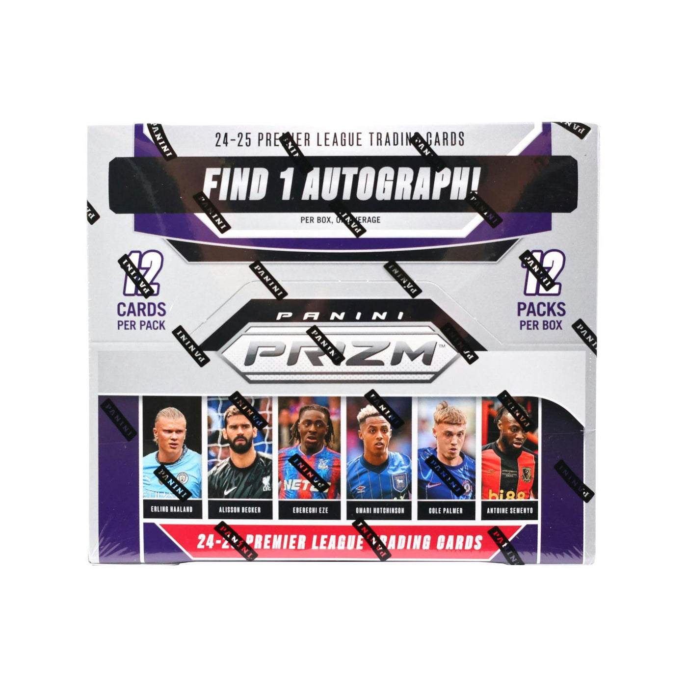 2024/25 Panini Prizm Premier League EPL Soccer Hobby 12-Box Case