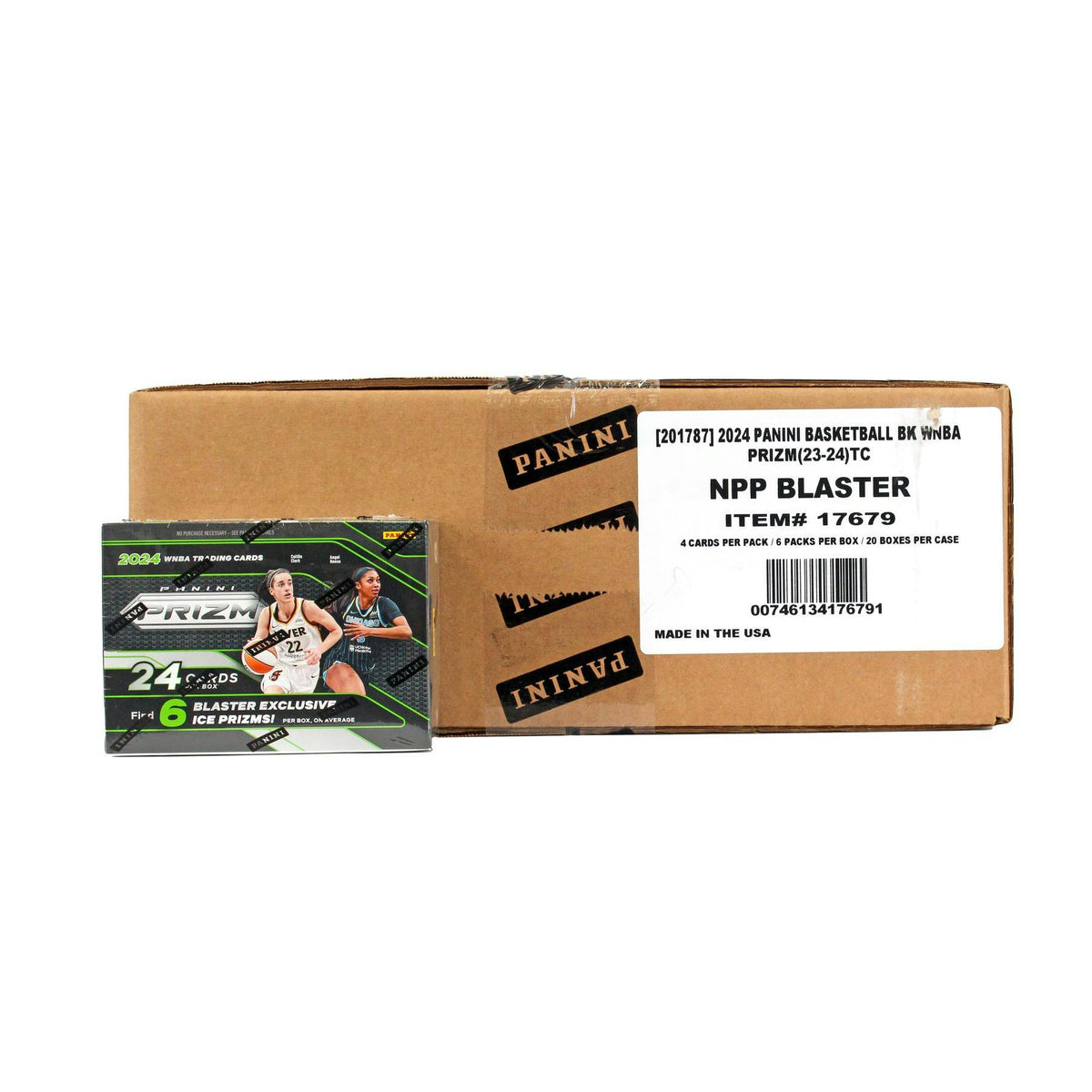2024 Panini Prizm WNBA Basketball Blaster 20-Box Case (Ice Prizms!)