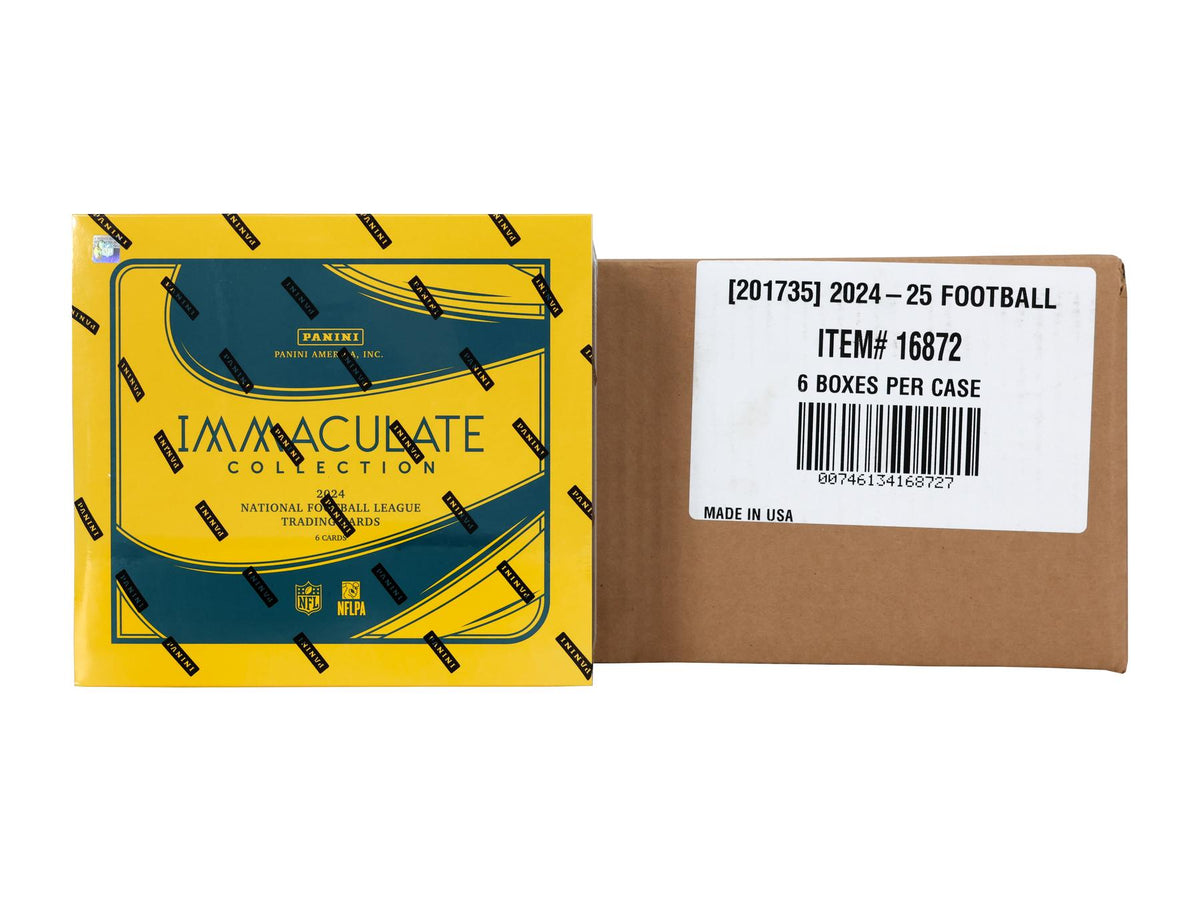 2024 Panini Immaculate Football Hobby 6-Box Case