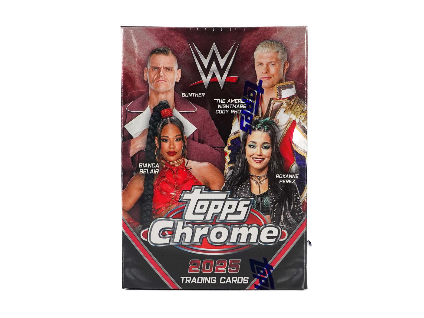 2025 Topps Chrome WWE Wrestling Blaster Box