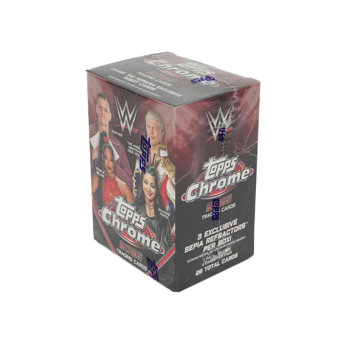 2025 Topps Chrome WWE Wrestling Blaster 40-Box Case