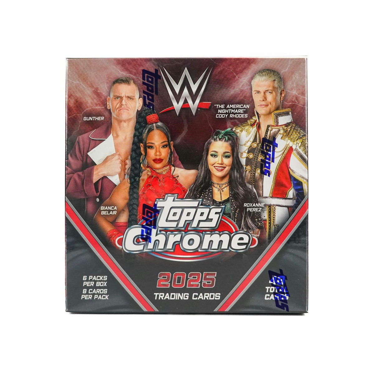 2025 Topps Chrome WWE Wrestling Mega 20-Box Case