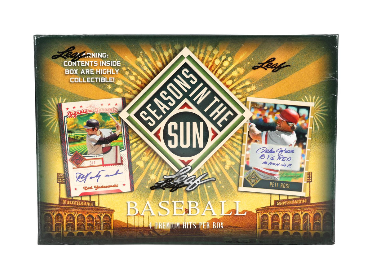 2025 Leaf Seasons in the Sun Baseball Hobby Box