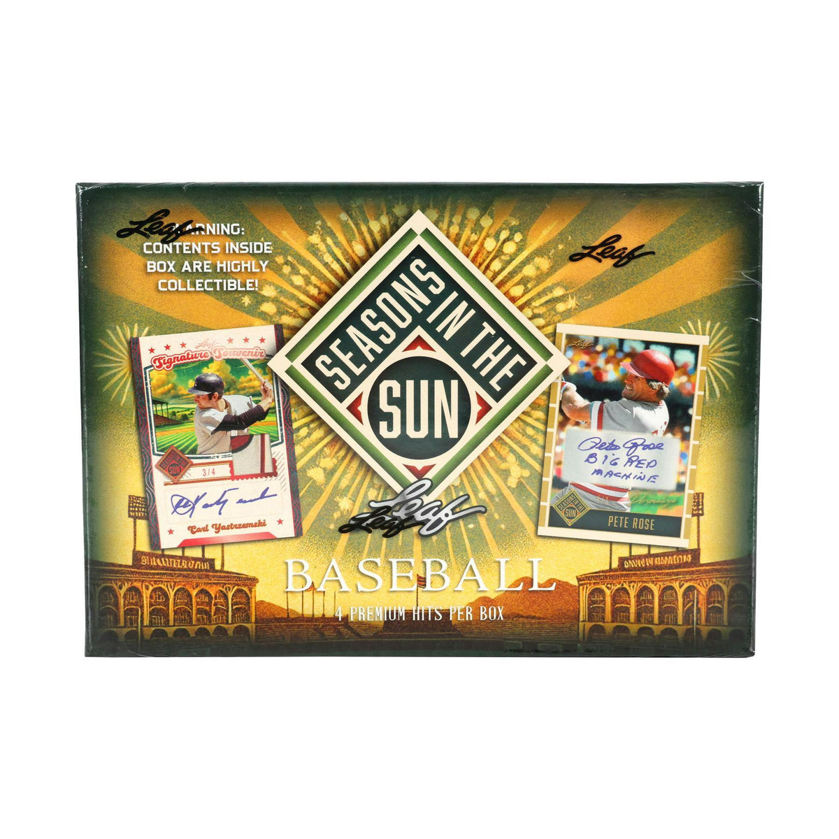 2025 Leaf Seasons in the Sun Baseball Hobby Box
