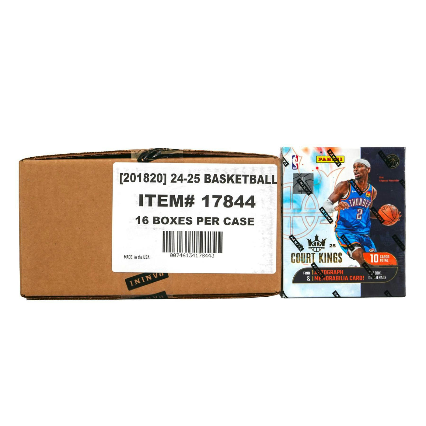 2024/25 Panini Court Kings Basketball Hobby 16-Box Case