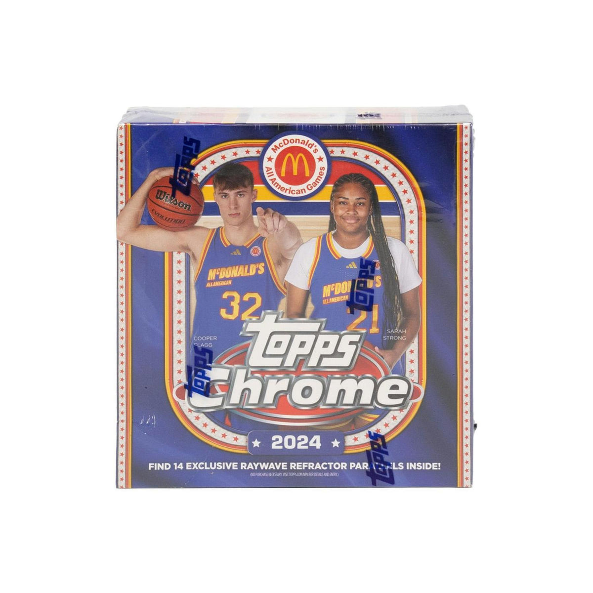 2024 Topps Chrome McDonald's All American Basketball Mega Box