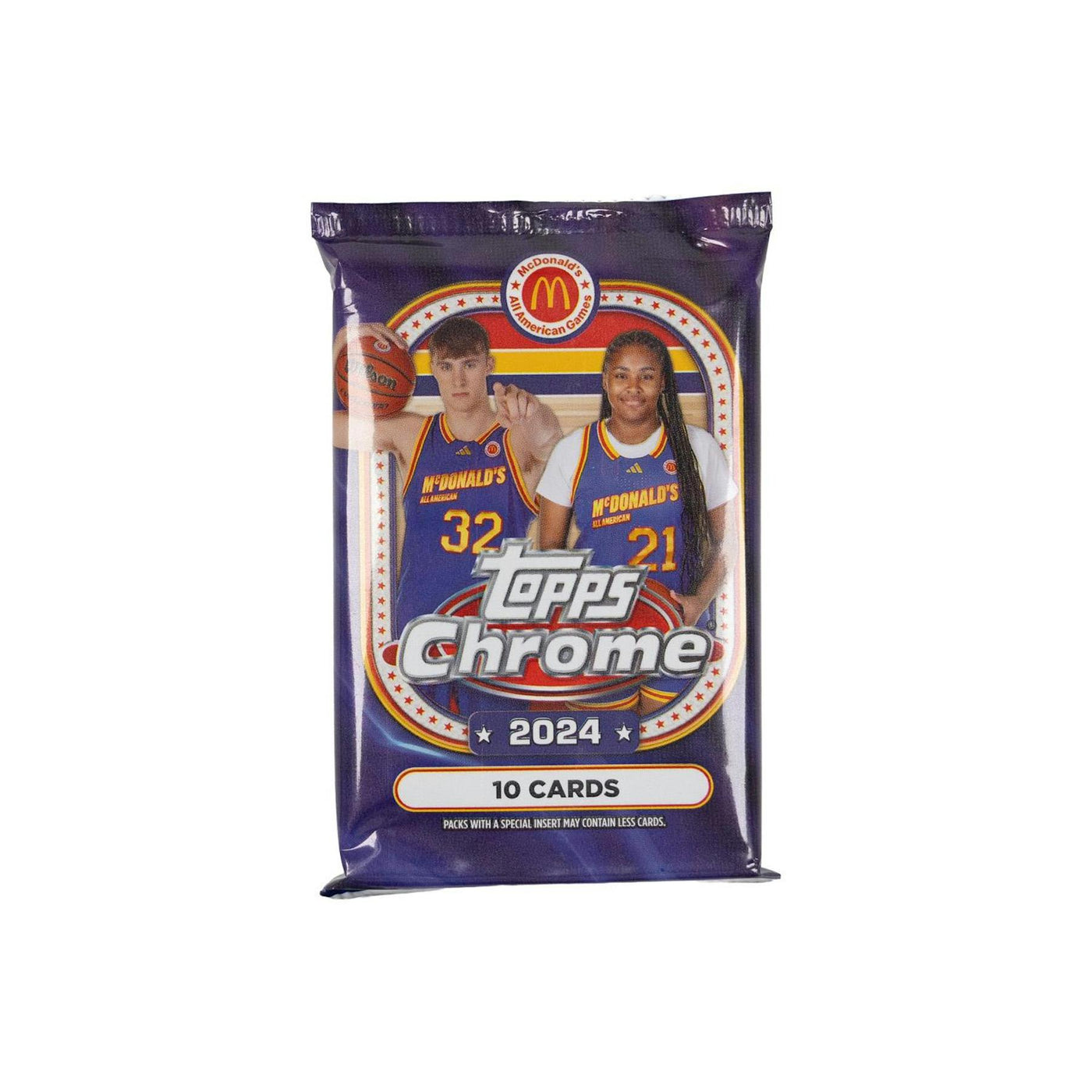 2024 Topps Chrome McDonald's All American Basketball Mega Pack