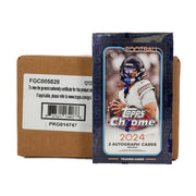 2024 Topps Chrome Football Hobby 12-Box Case