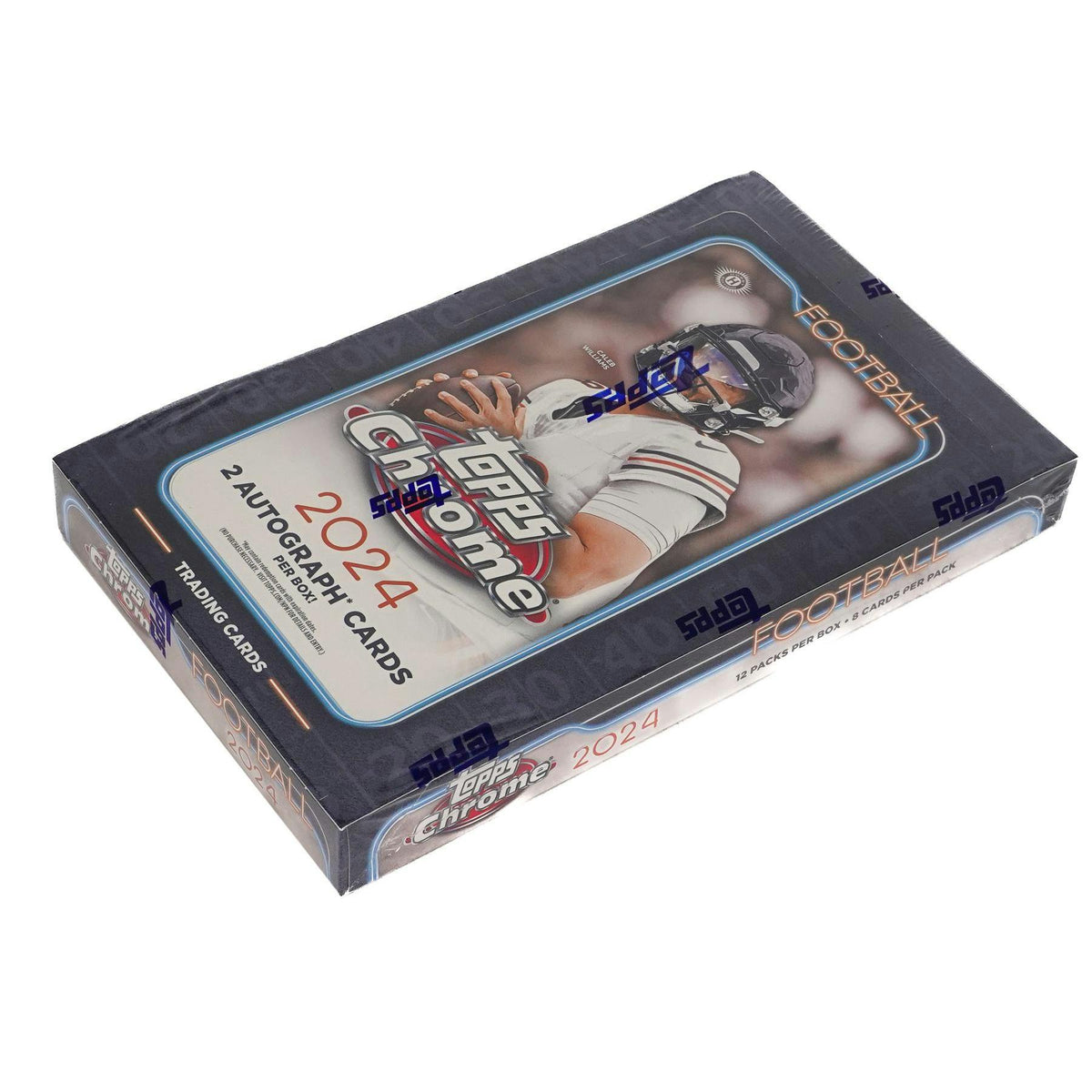 2024 Topps Chrome Football Hobby Box