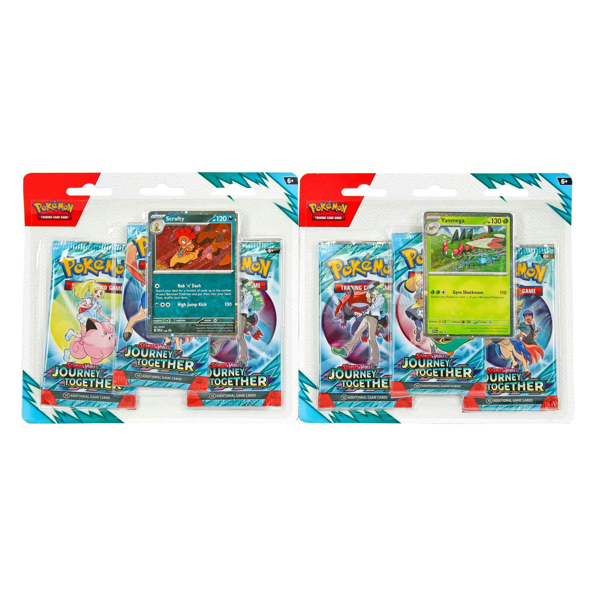 Pokemon Scarlet & Violet: Journey Together 3-Pack 24-Blister Case