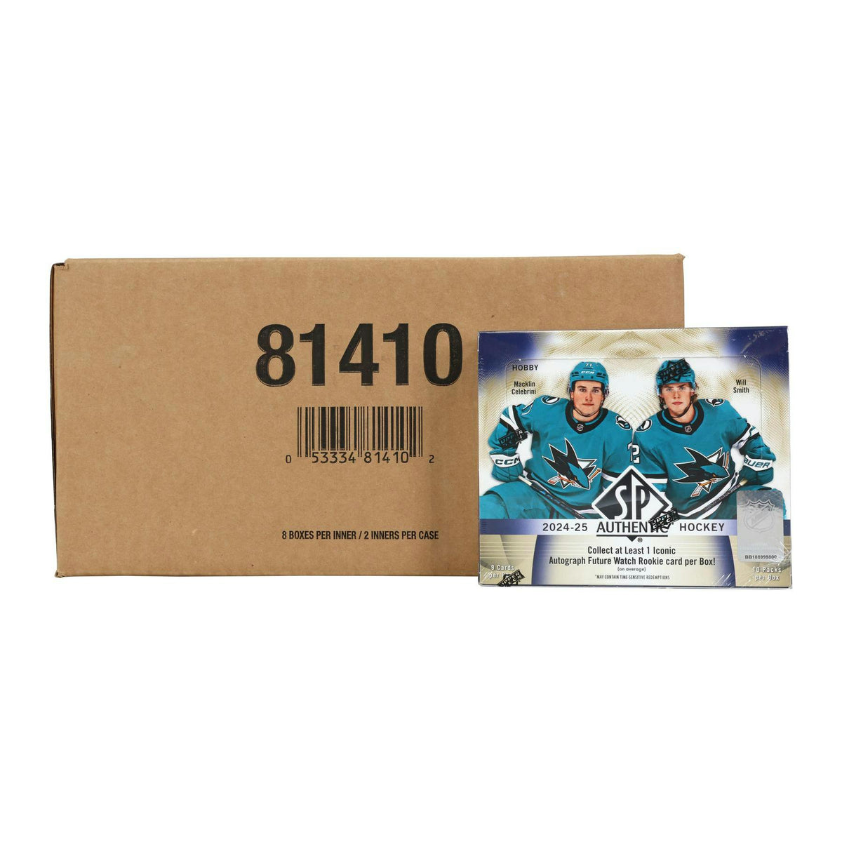 2024/25 Upper Deck SP Authentic Hockey Hobby 16-Box Case