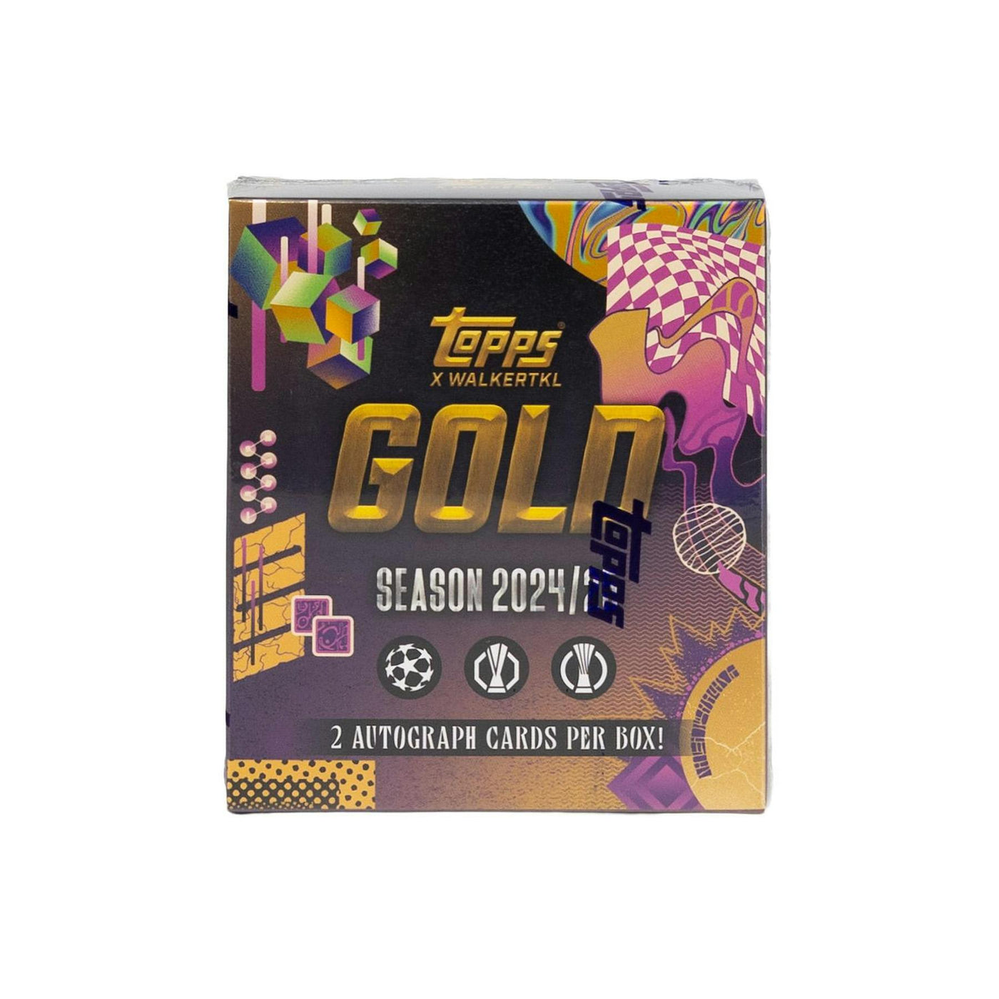 2024/25 Topps Gold UEFA Club Competitions Soccer Hobby Box