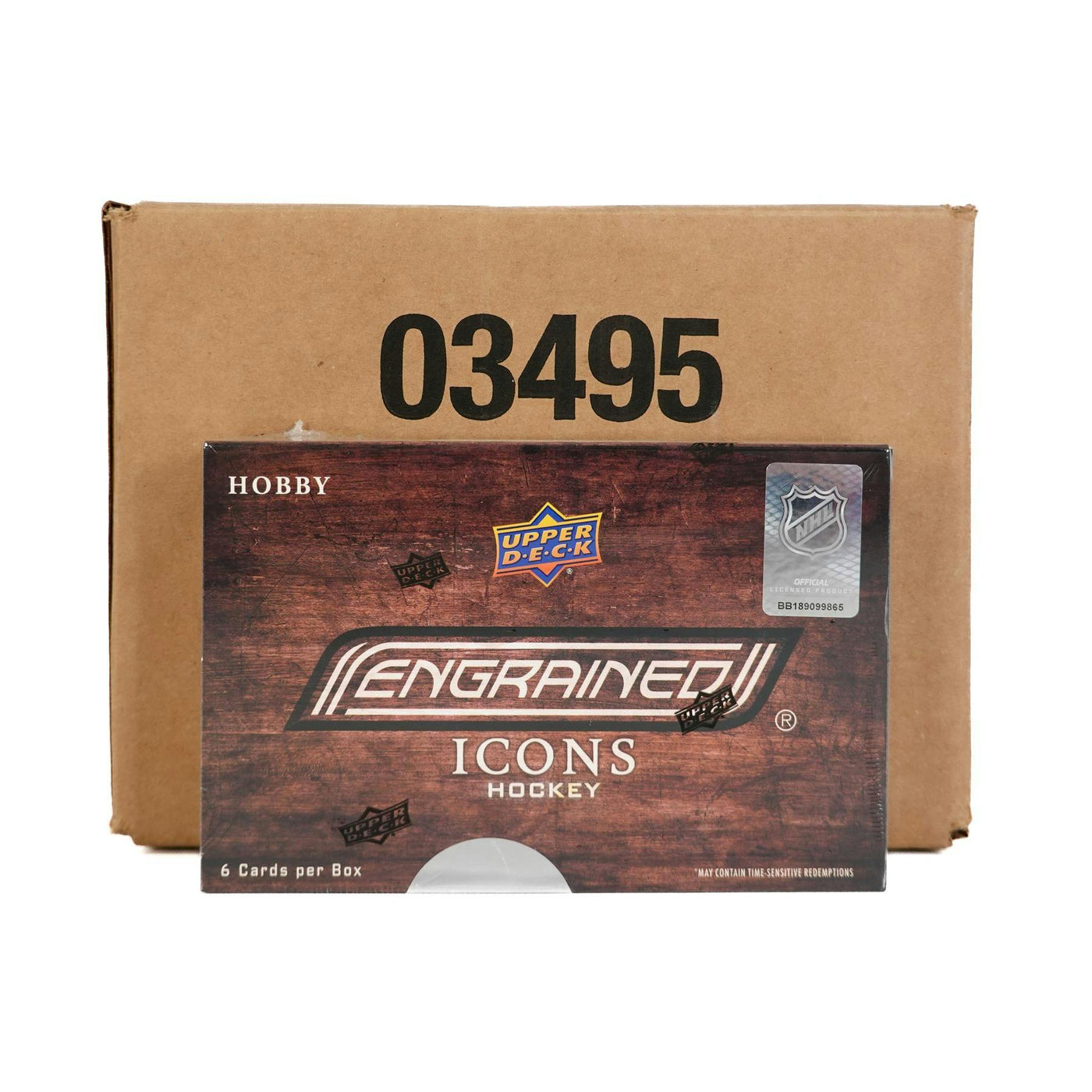 2024/25 Upper Deck Engrained Icons Hockey Hobby 10-Box Case