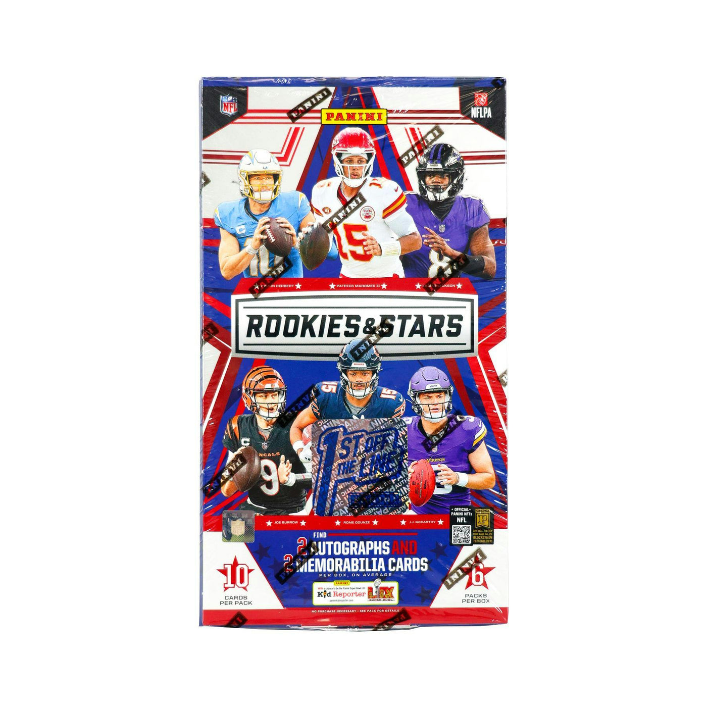 2024 Panini Rookies & Stars Football 1st Off The Line FOTL Hobby Box
