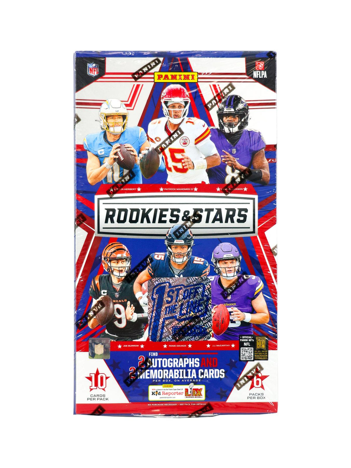 2024 Panini Rookies & Stars Football 1st Off The Line FOTL Hobby Box