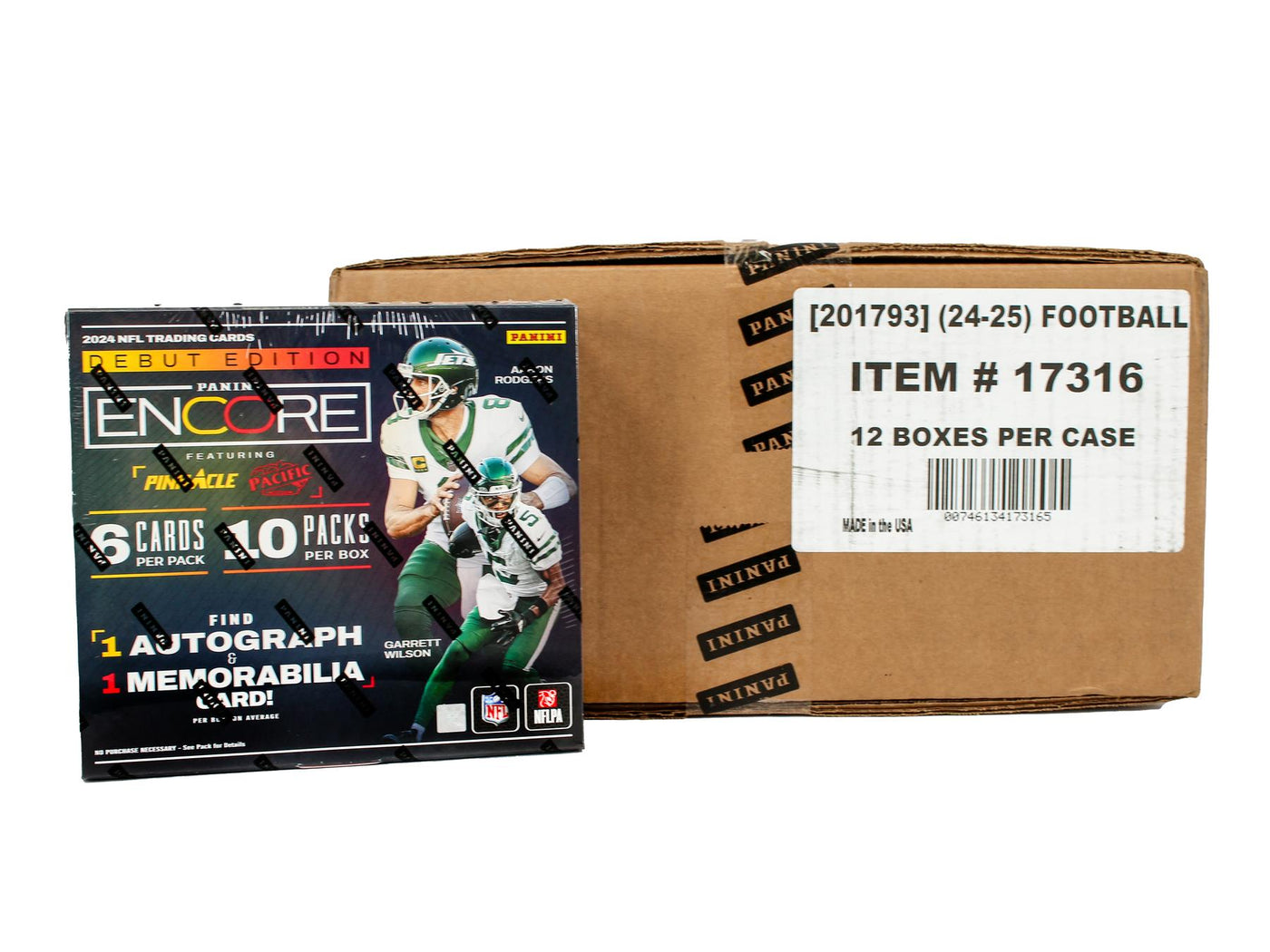 2024 Panini Encore Football Hobby 12-Box Case