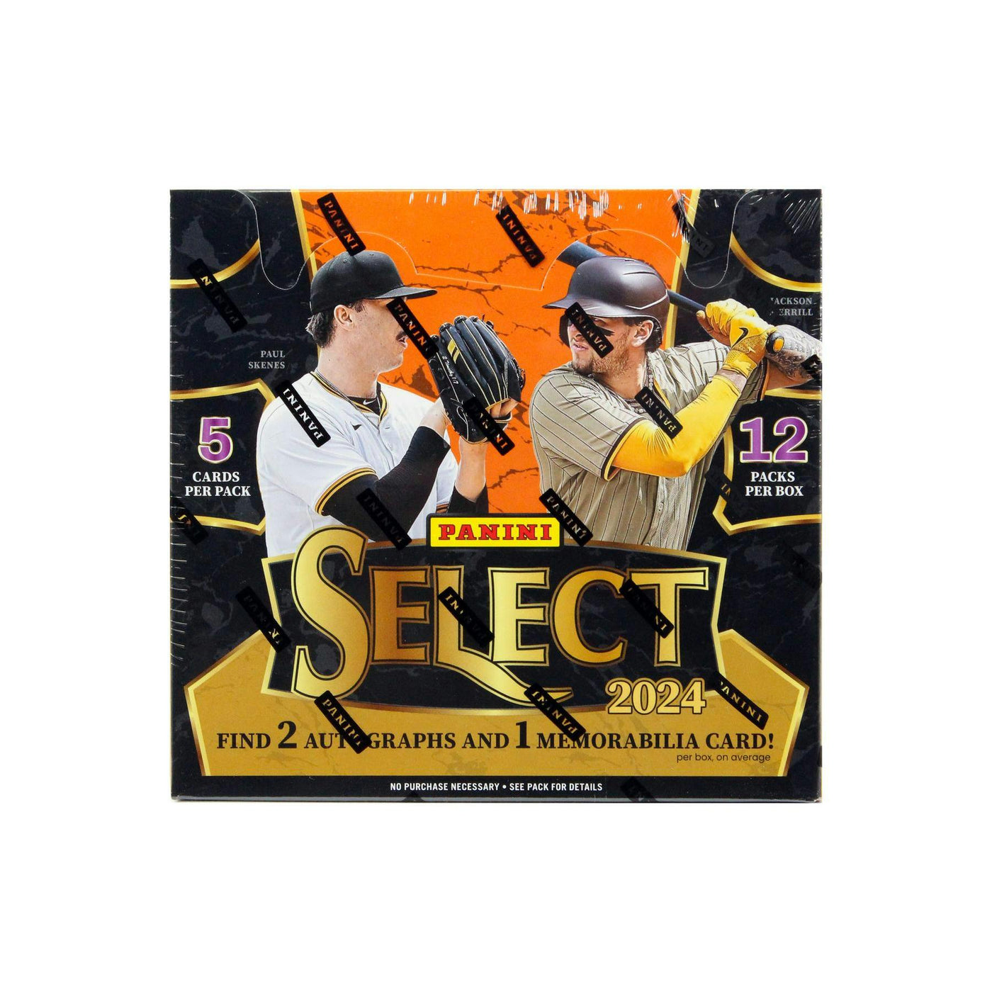 2024 Panini Select Baseball Hobby 12-Box Case