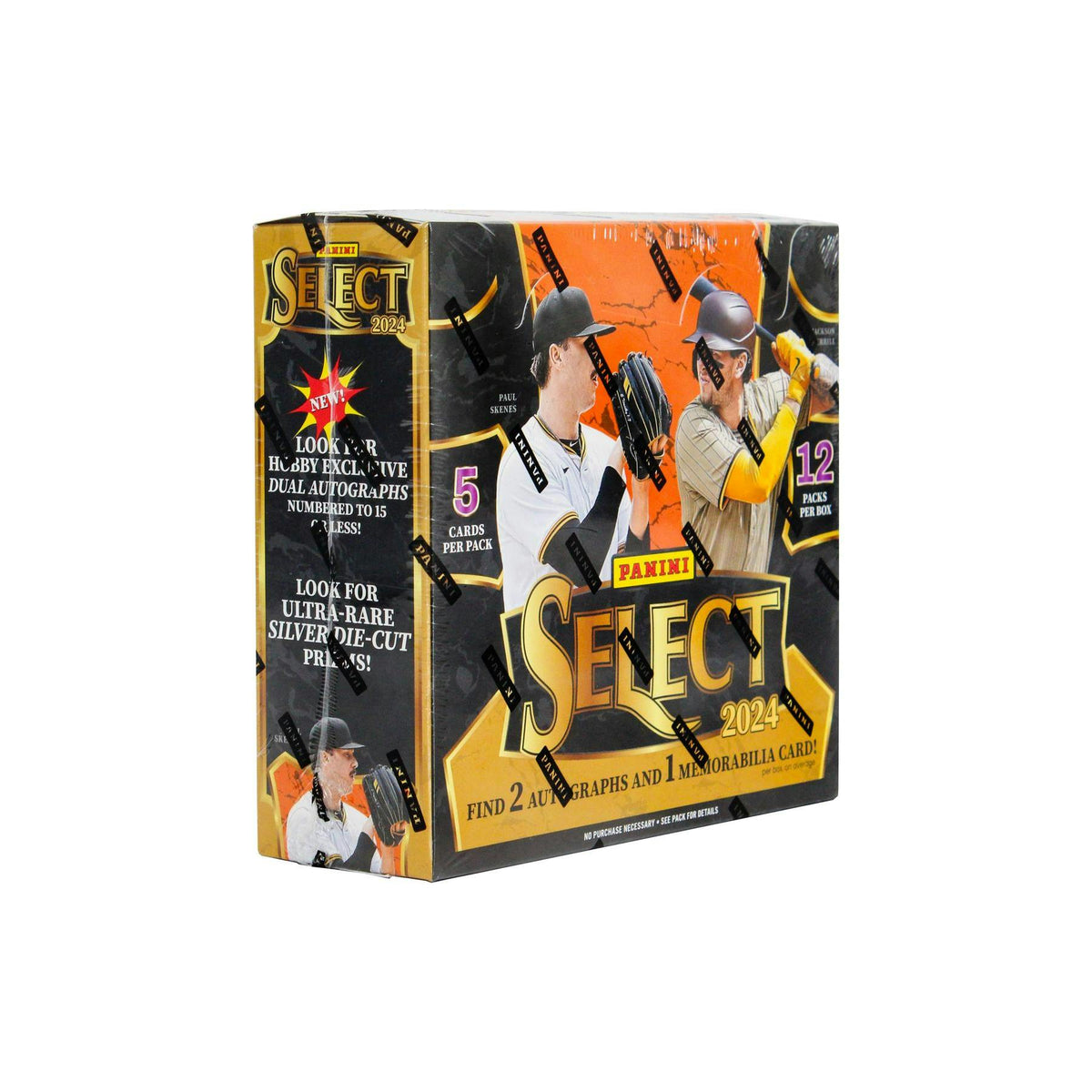 2024 Panini Select Baseball Hobby 12-Box Case