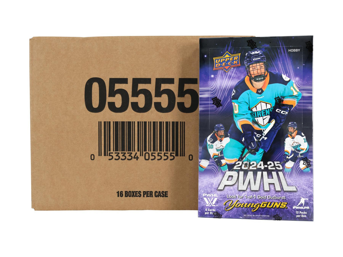 2025 Upper Deck PWHL Hockey Hobby 16-Box Case