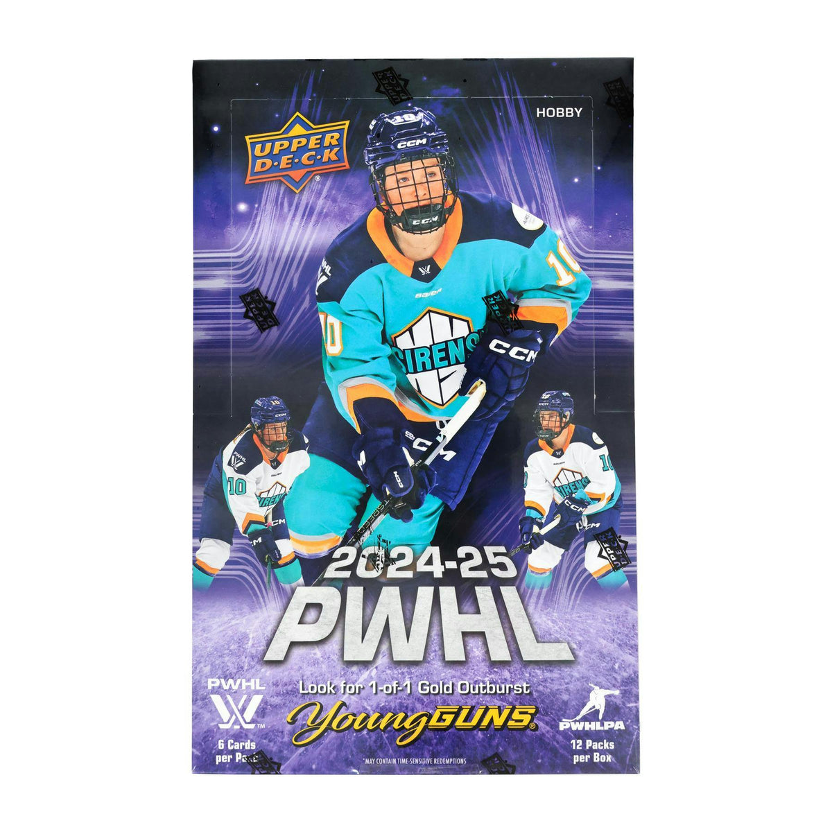 2025 Upper Deck PWHL Hockey Hobby 16-Box Case