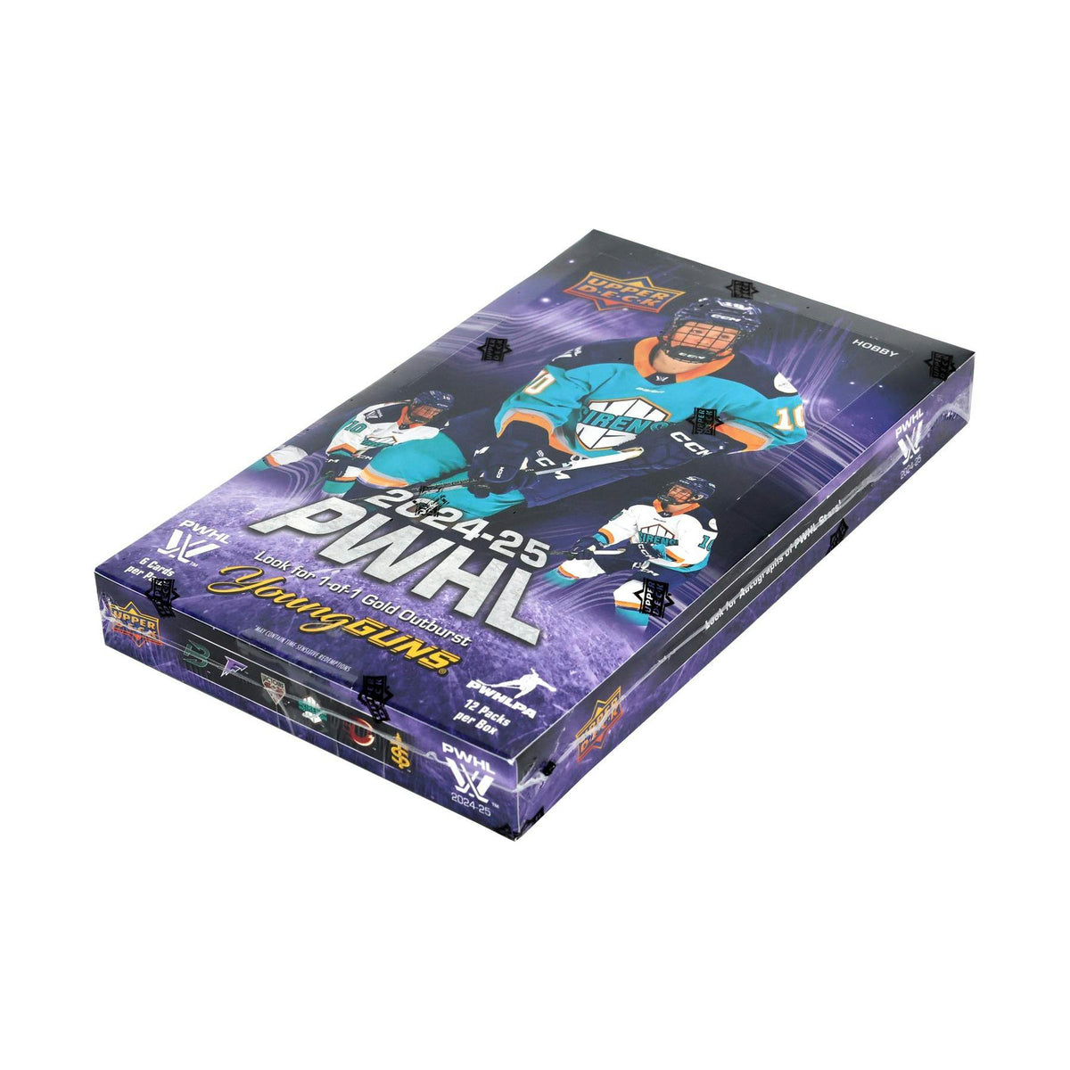 2025 Upper Deck PWHL Hockey Hobby 16-Box Case