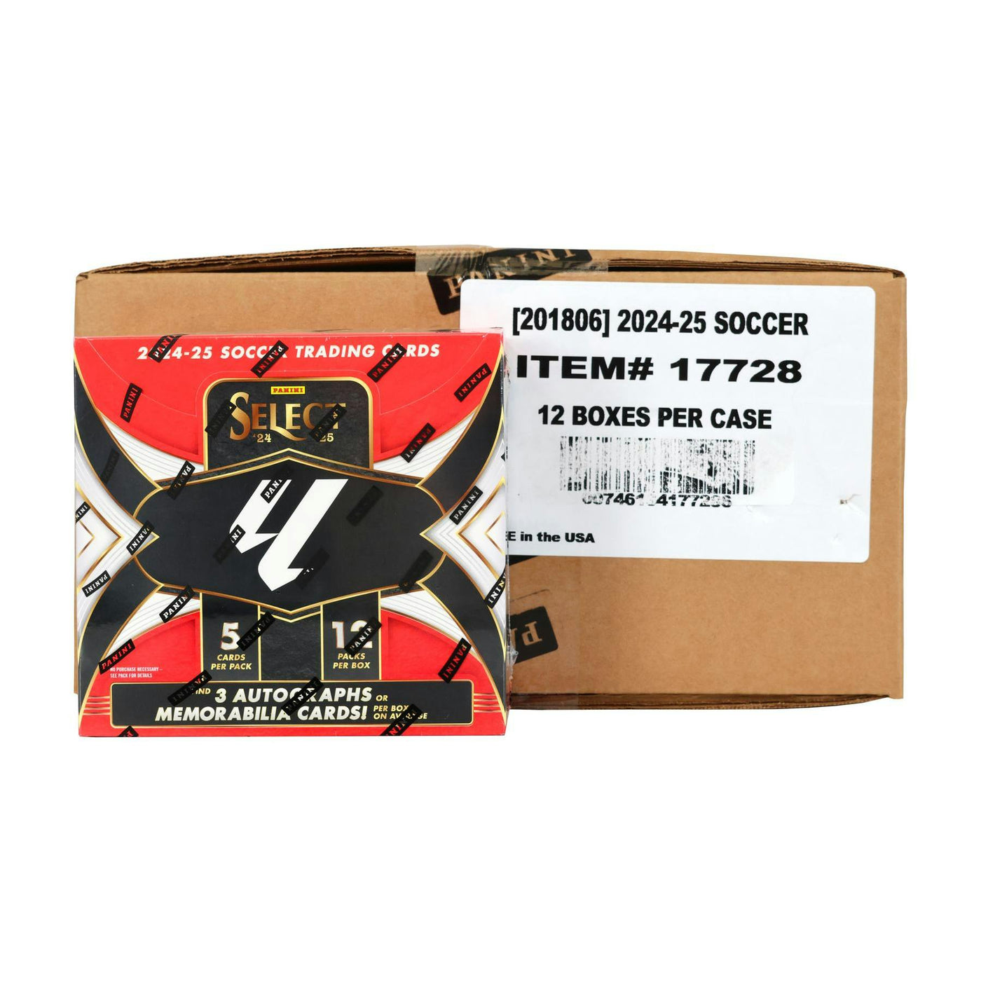 2024/25 Panini Select La Liga Soccer Hobby 12-Box Case