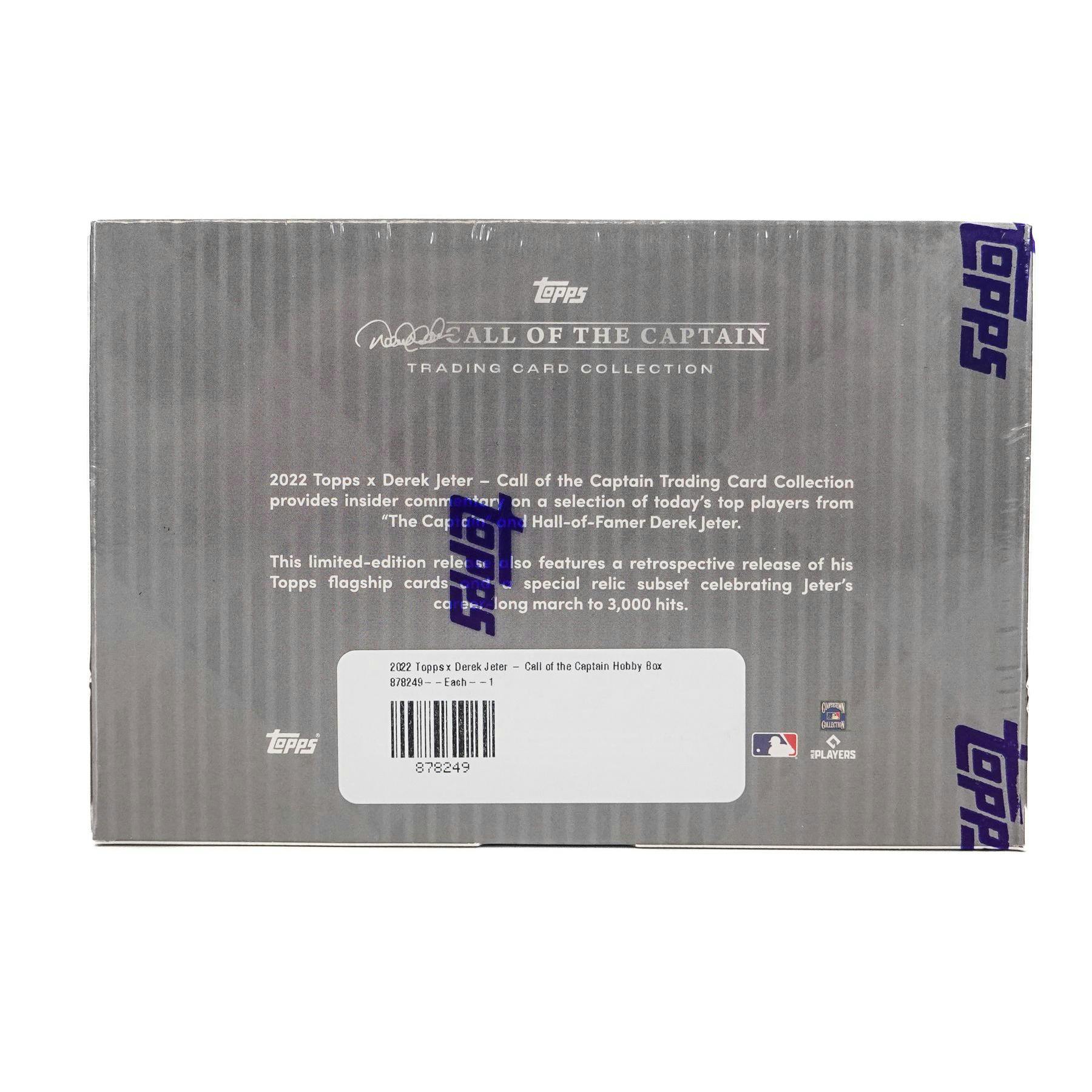 2022 Topps x Derek Jeter - Call of the Captain Hobby Box