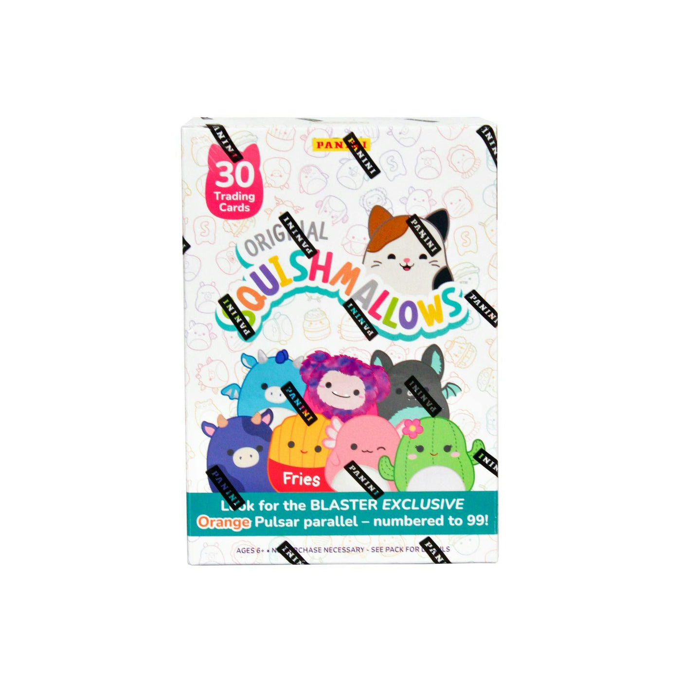 2024 Panini Squishmallows Blaster 20-Box Case (Orange Pulsar Parallels!)
