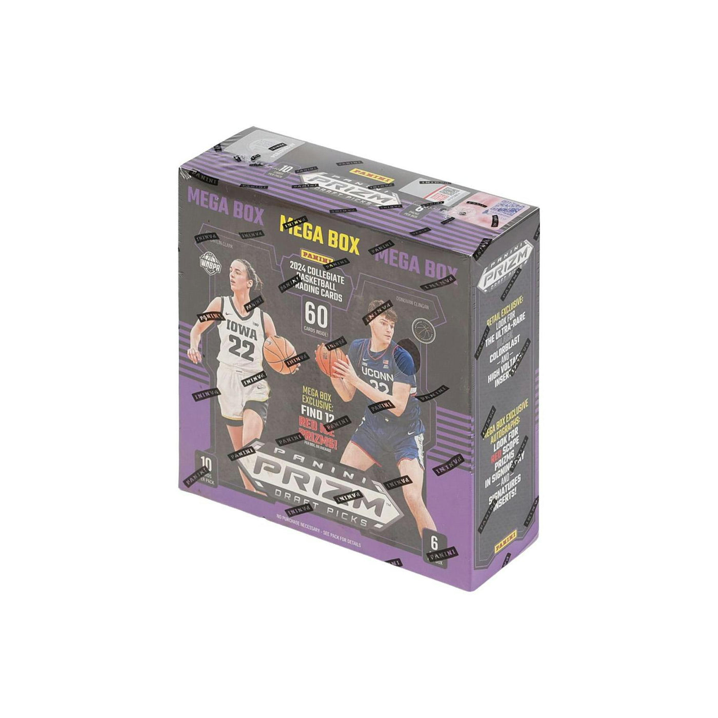 2024/25 Panini Prizm Draft Basketball Mega Box (Red Ice Prizms!)