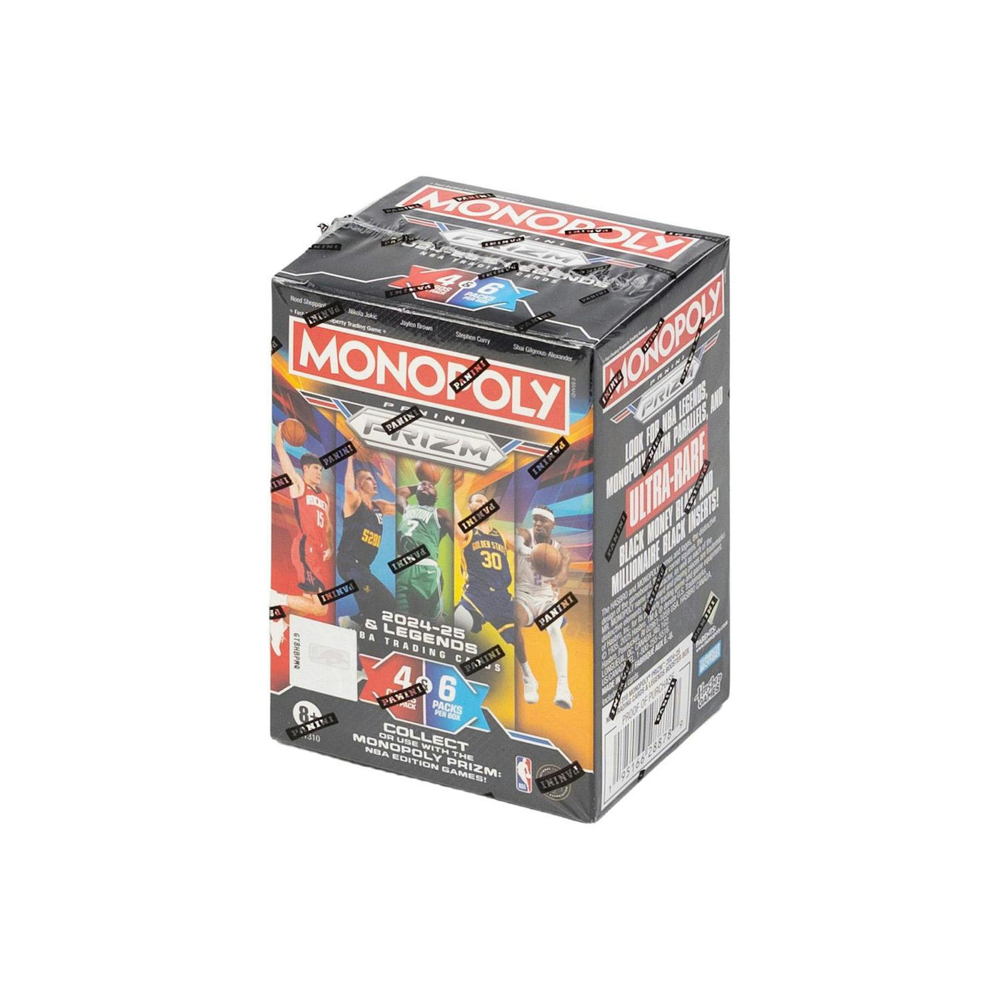 2024/25 Panini Prizm Monopoly Basketball Blaster Box (Millionaire Black Inserts!)