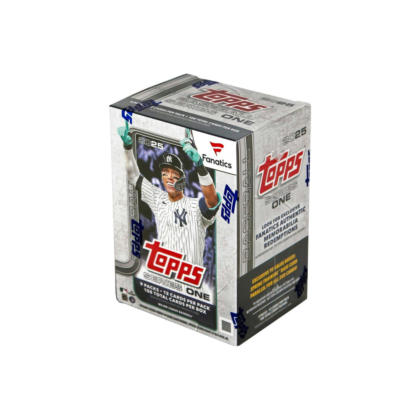 2025 Topps Series 1 Baseball Fanatics Blaster Box
