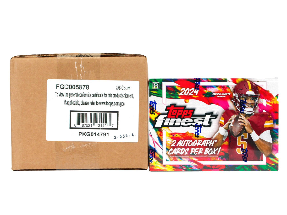 2024 Topps Finest Football Hobby 8-Box Case