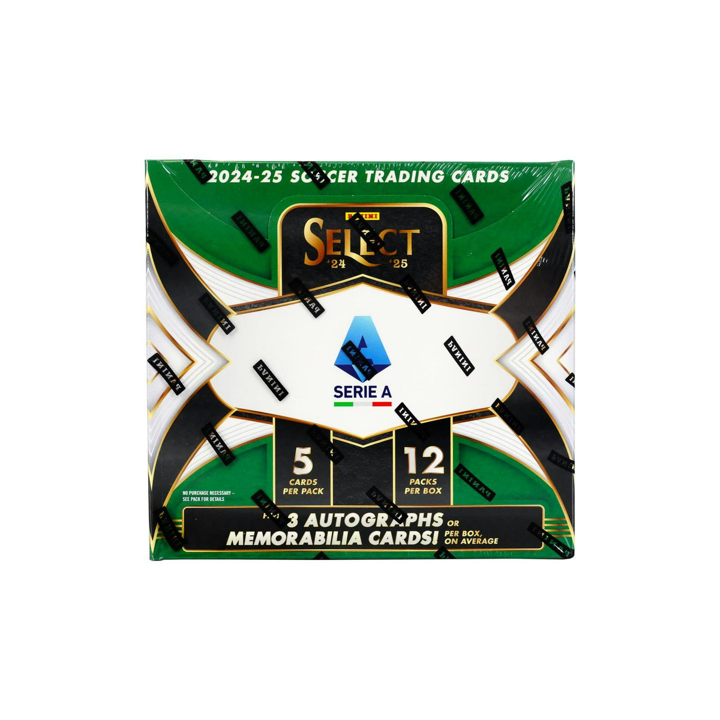2024/25 Panini Select Serie A Soccer Hobby 12-Box Case