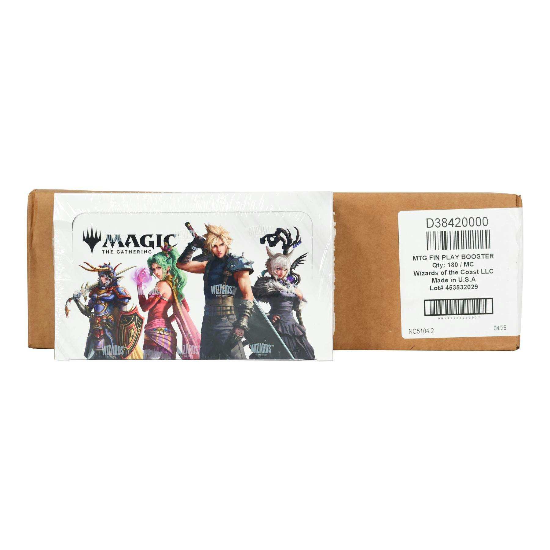 Magic the Gathering Final Fantasy Play Booster 6-Box Case
