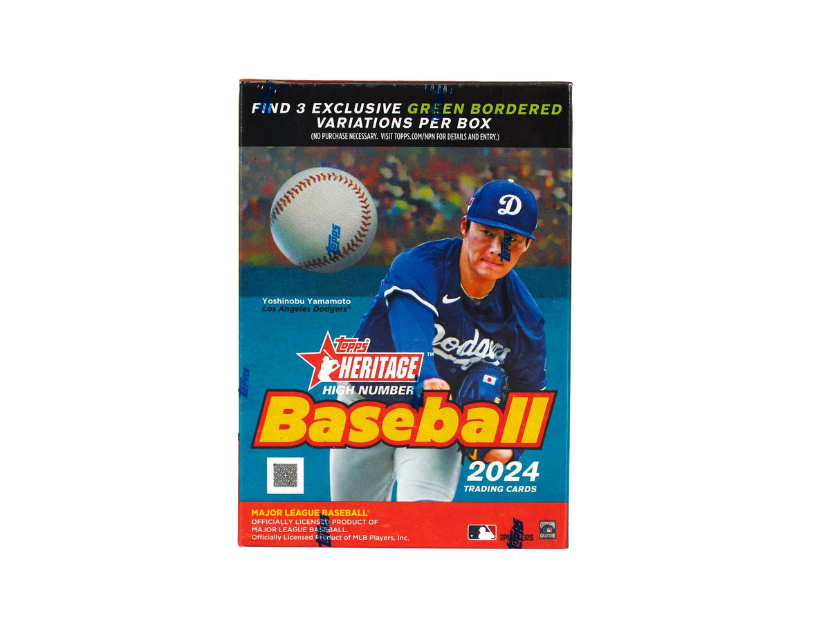 2024 Topps Heritage High Number Baseball Blaster Box