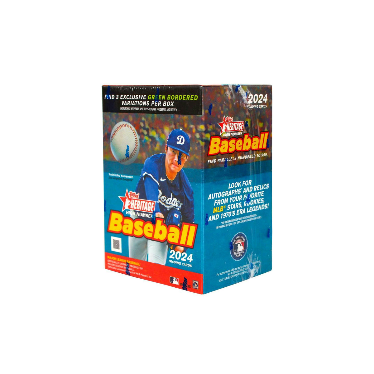 2024 Topps Heritage High Number Baseball Blaster Box