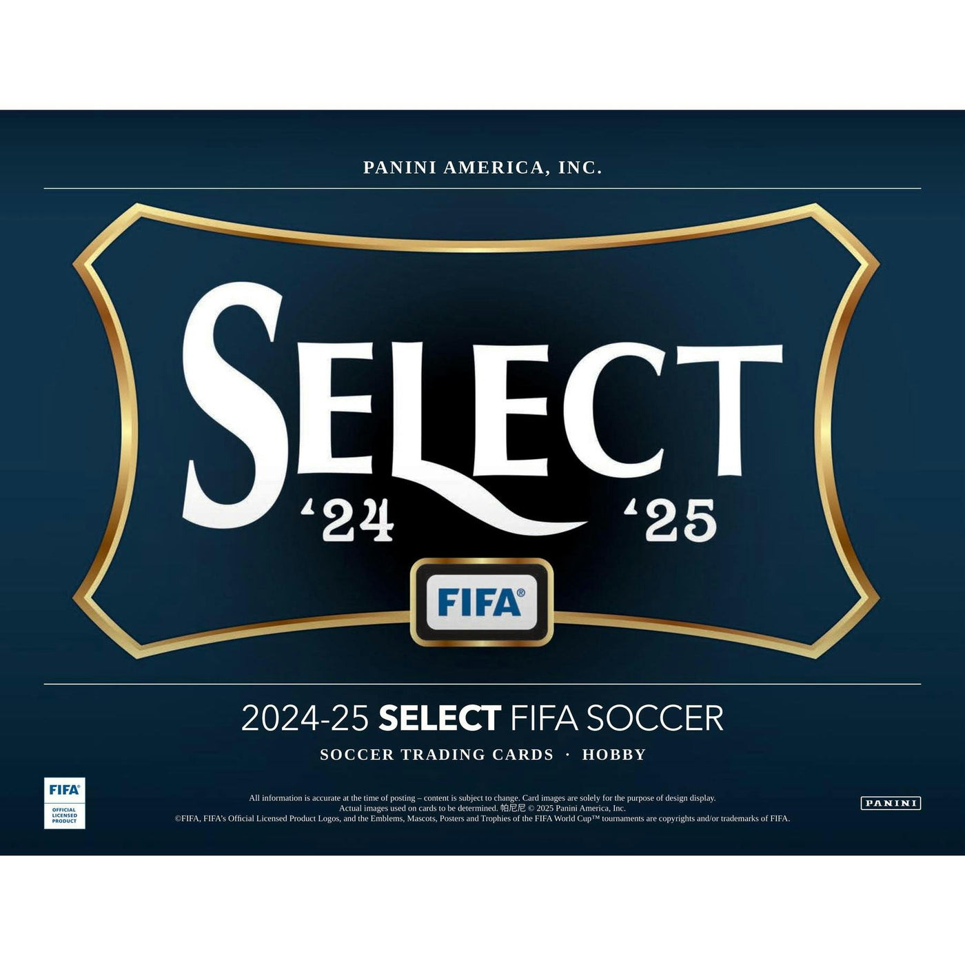 2024/25 Panini Select FIFA Soccer Hobby Box