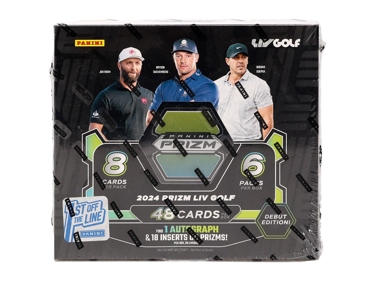 2024 Panini Prizm LIV Golf 1st Off The Line FOTL Hobby Box