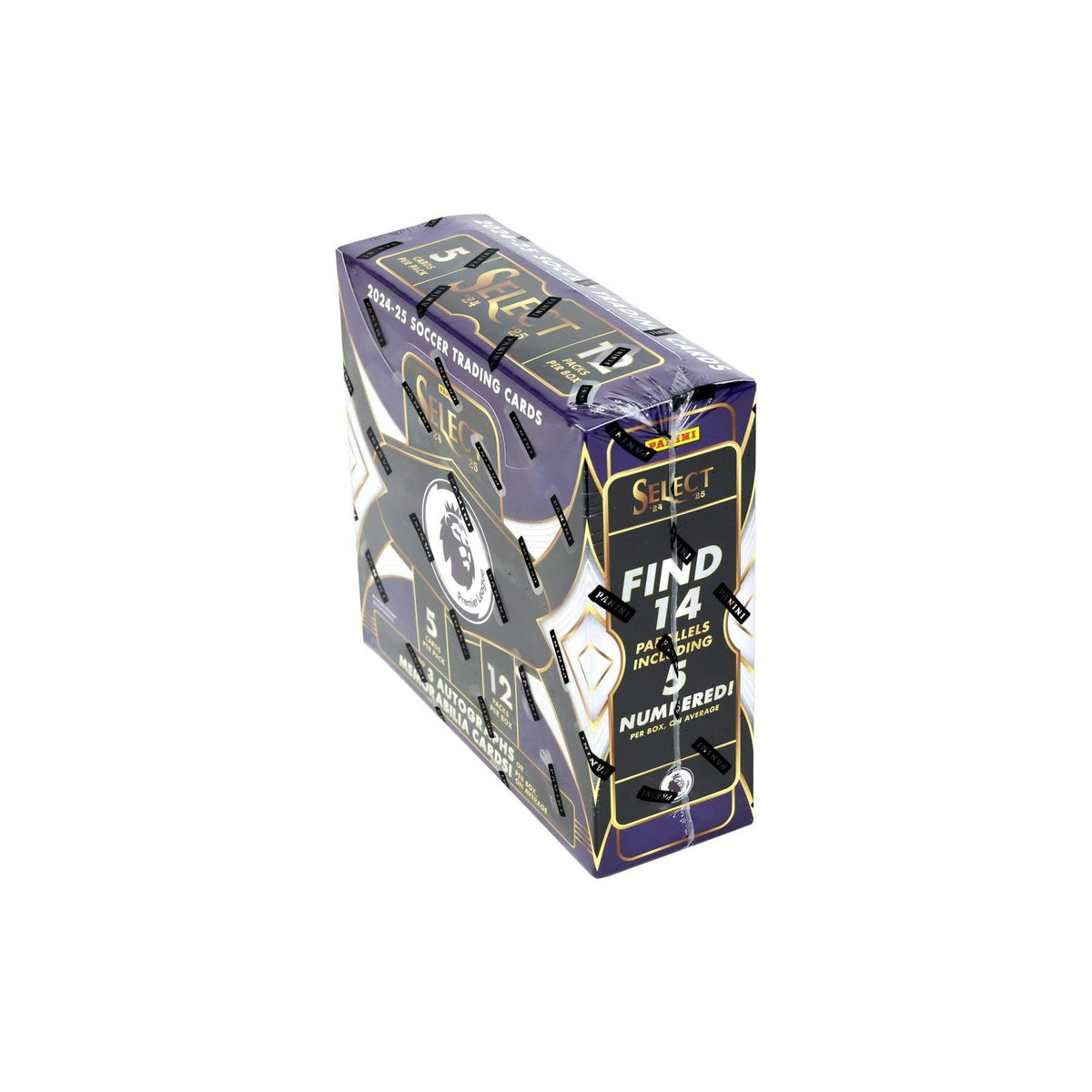 2024/25 Panini Select Premier League EPL Soccer Hobby 12-Box Case