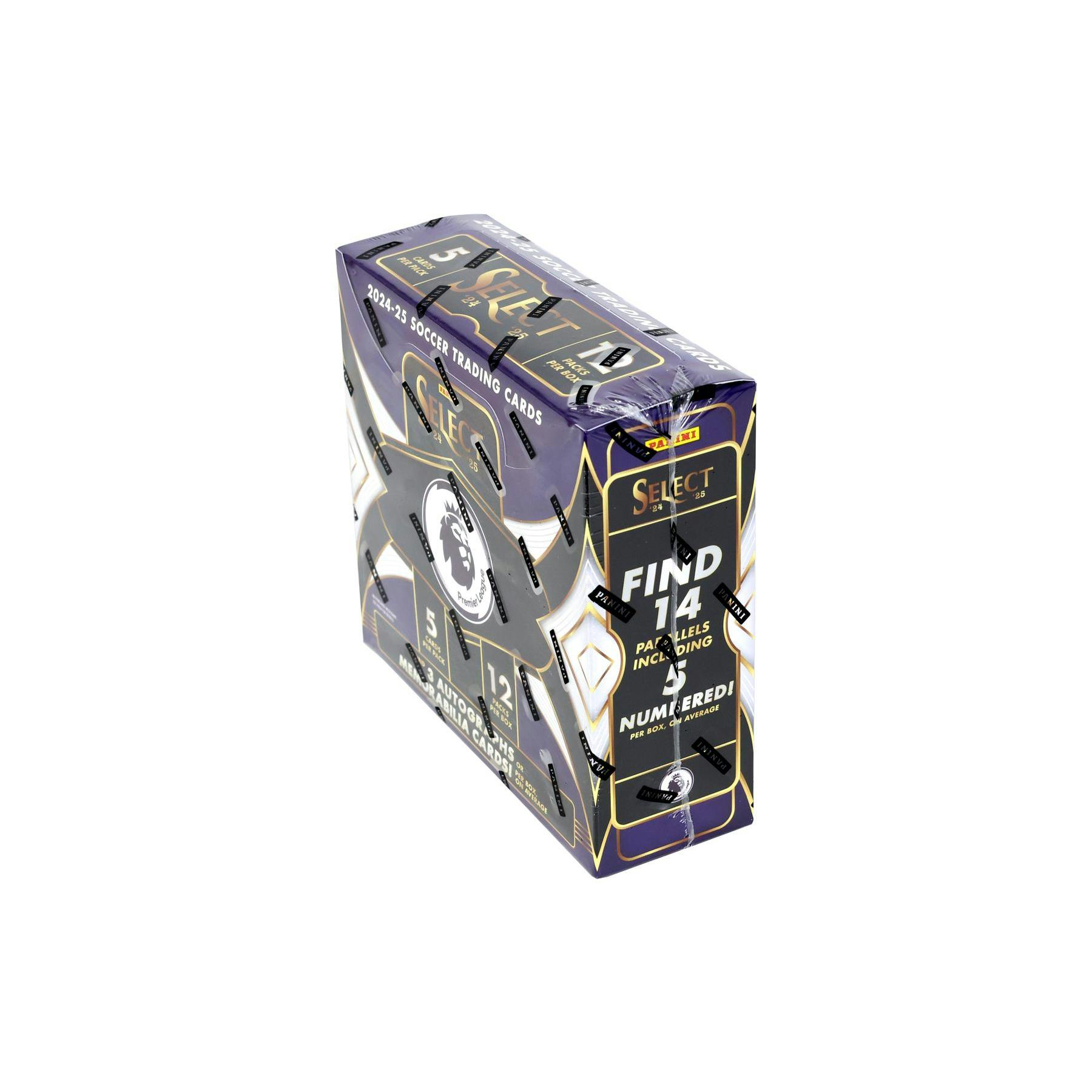 2024/25 Panini Select Premier League EPL Soccer Hobby 12-Box Case